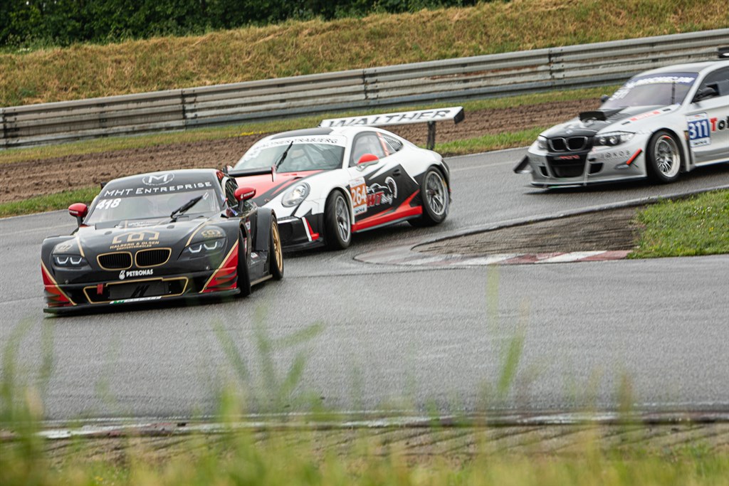 Der var masser af dueller i SSC - LT Asfalt's premiereløb.
(Foto: Boxengasse)